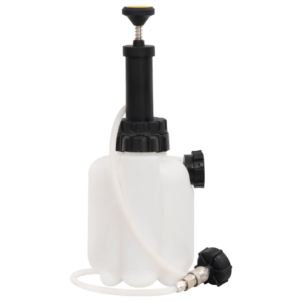 vidaXL Purjor de frână, alb și negru, 3 L vidaXL Purjor de frână, alb și negru, 3 L