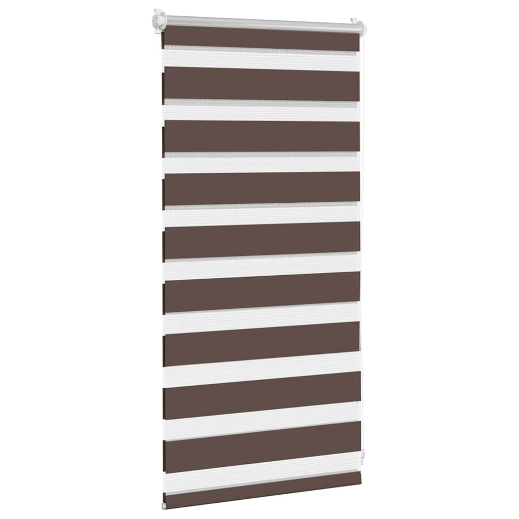Jaluzea opacă tip zebră, 40 x 100 cm, cafeniu Jaluzea opacă tip zebră, 40 x 100 cm, cafeniu