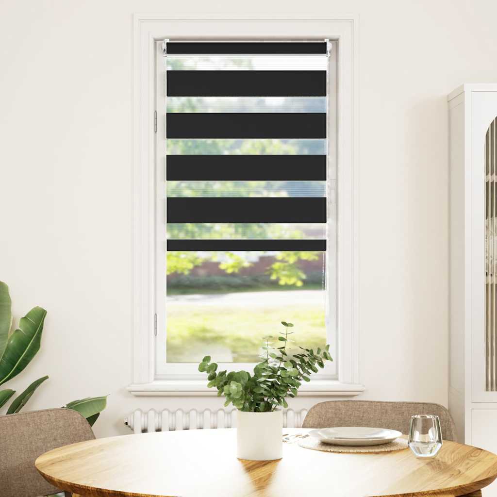 Jaluzea tip zebră, 60 x 120 cm, negru Jaluzea tip zebră, 60 x 120 cm, negru