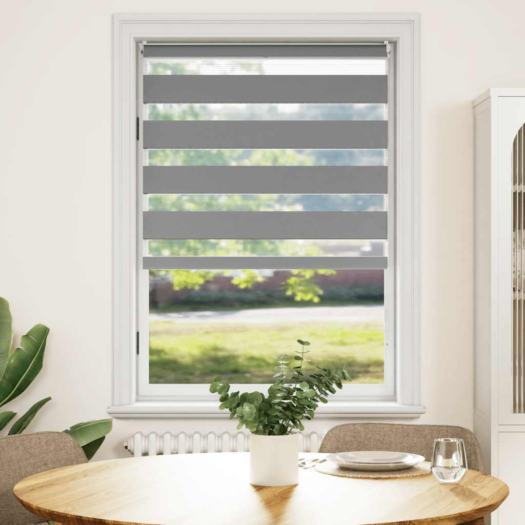 Jaluzea tip zebră, 80 x 175 cm, gri Jaluzea tip zebră, 80 x 175 cm, gri