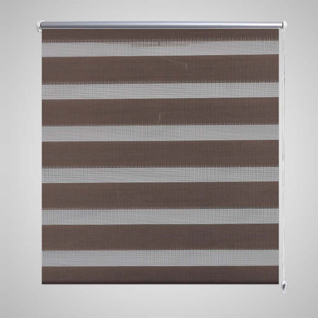 Jaluzea tip zebră, 100 x 175 cm, cafeniu Jaluzea tip zebră, 100 x 175 cm, cafeniu