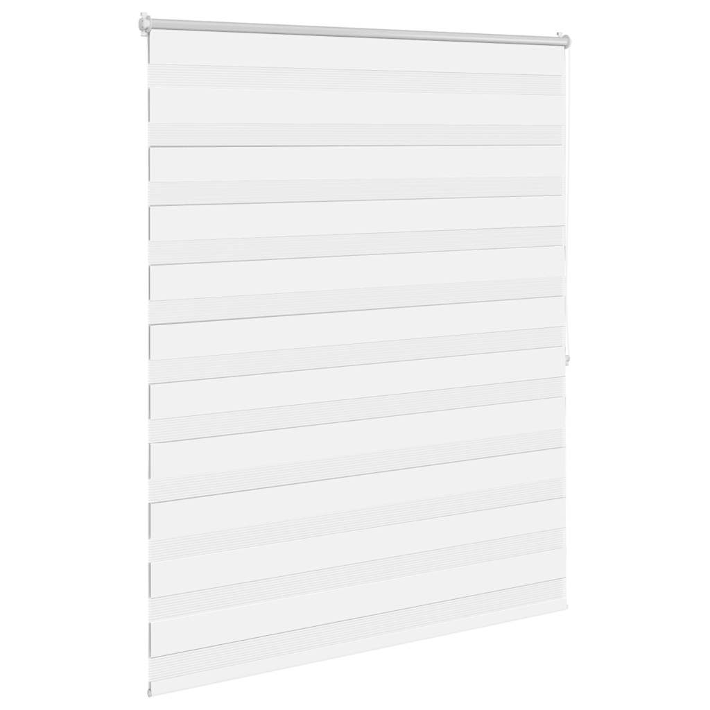 Jaluzea tip zebra, 120 x 175 cm, alb