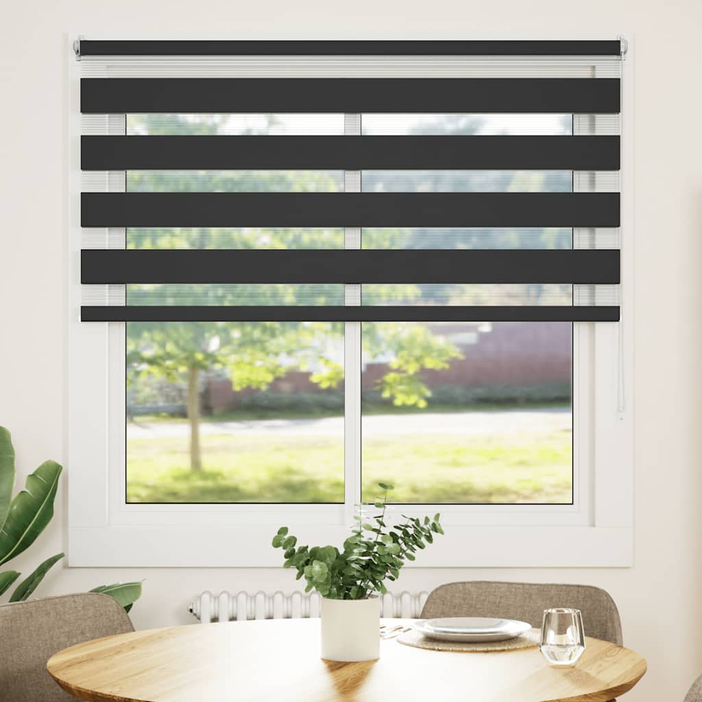 Jaluzea tip zebră, 120 x 175 cm, negru Jaluzea tip zebră, 120 x 175 cm, negru