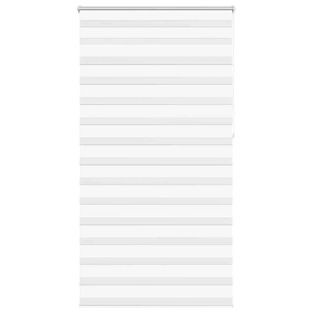 Jaluzea tip zebra, 120 x 230 cm, alb