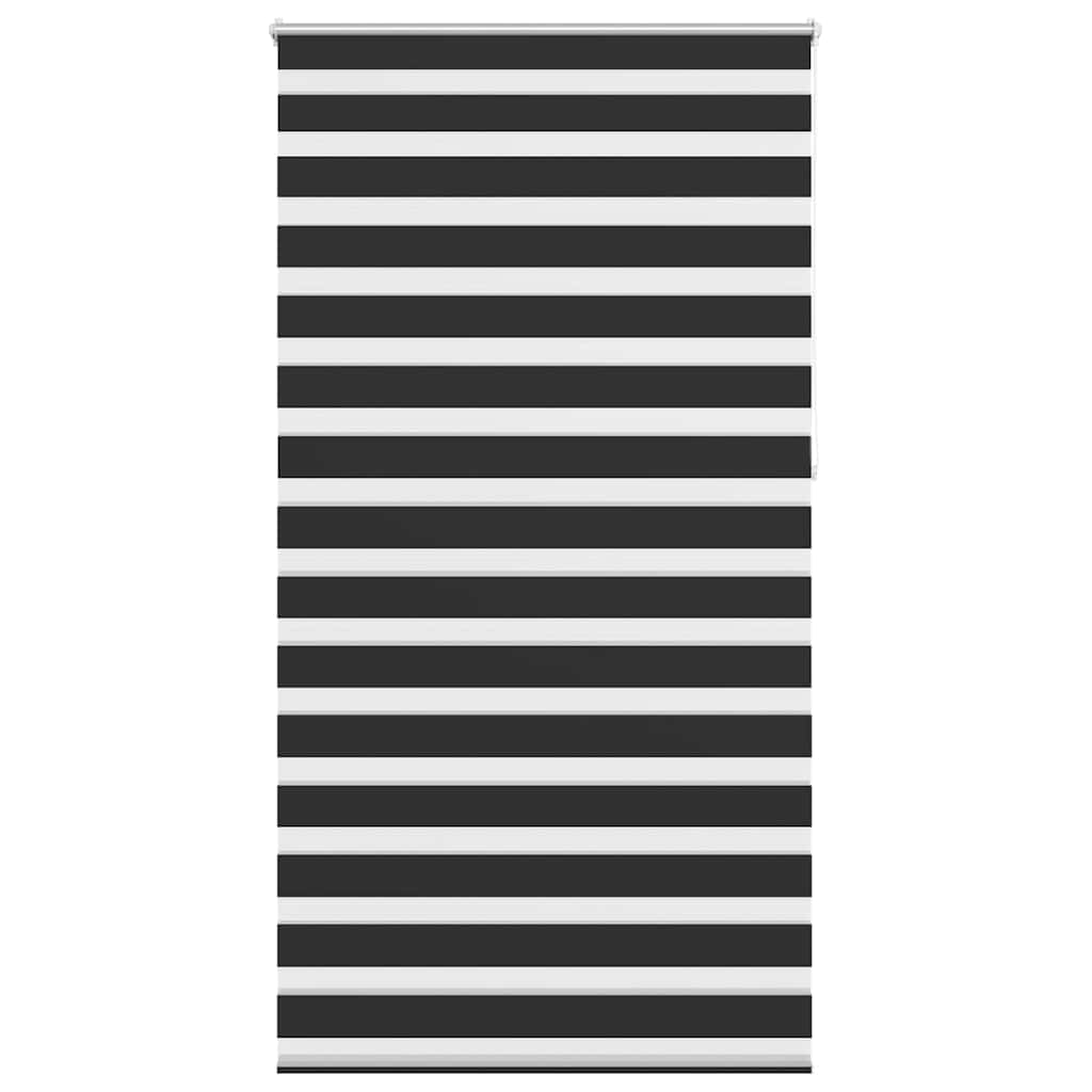 Jaluzea tip zebră, 120 x 230 cm, negru