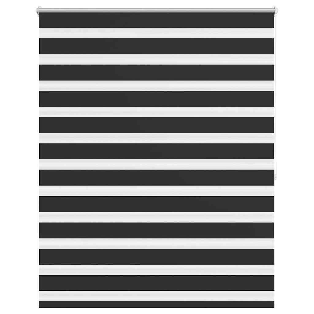 Jaluzea tip zebră, 140 x 175 cm, negru Jaluzea tip zebră, 140 x 175 cm, negru