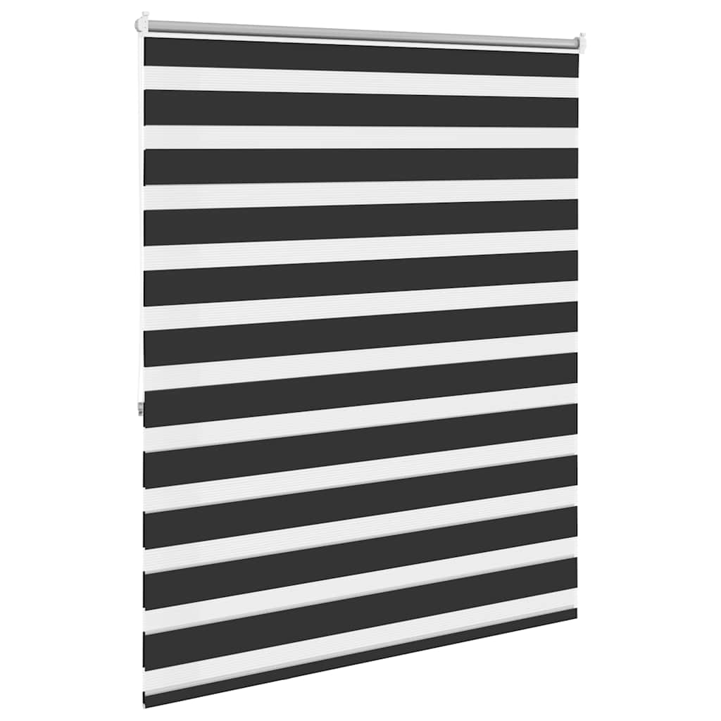 Jaluzea tip zebră, 140 x 175 cm, negru Jaluzea tip zebră, 140 x 175 cm, negru