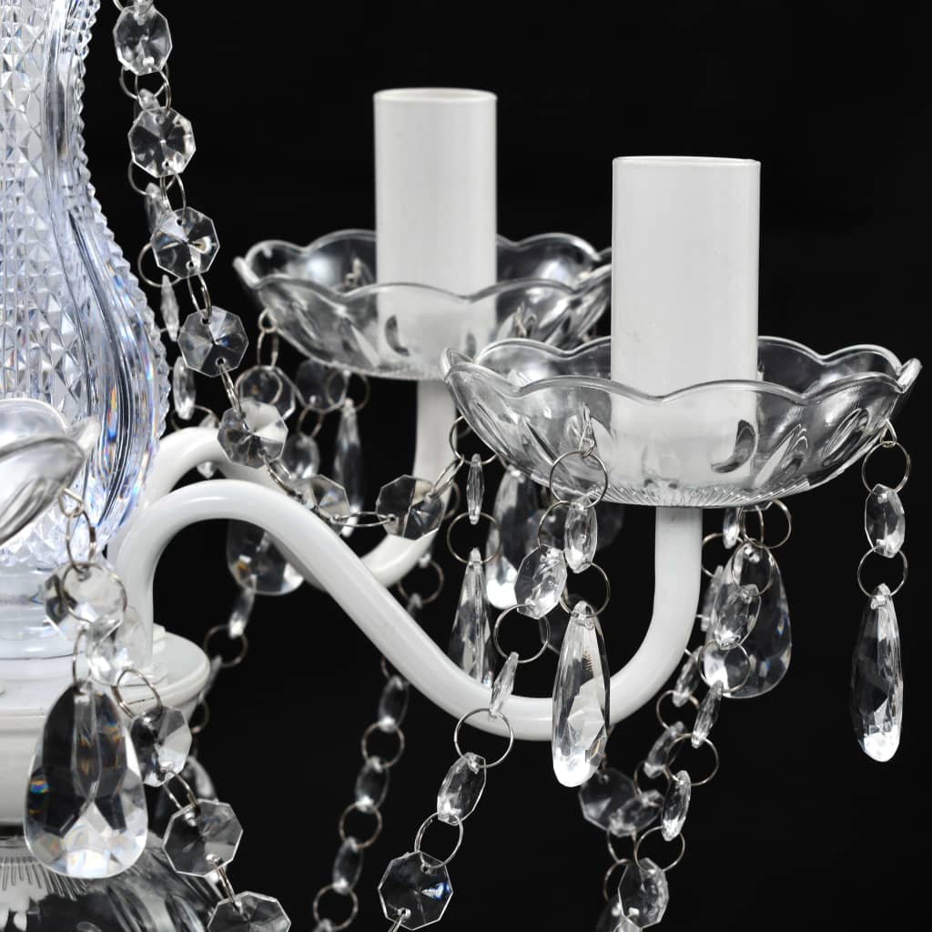 vidaXL Candelabru, 5 becuri, transparent vidaXL Candelabru, 5 becuri, transparent