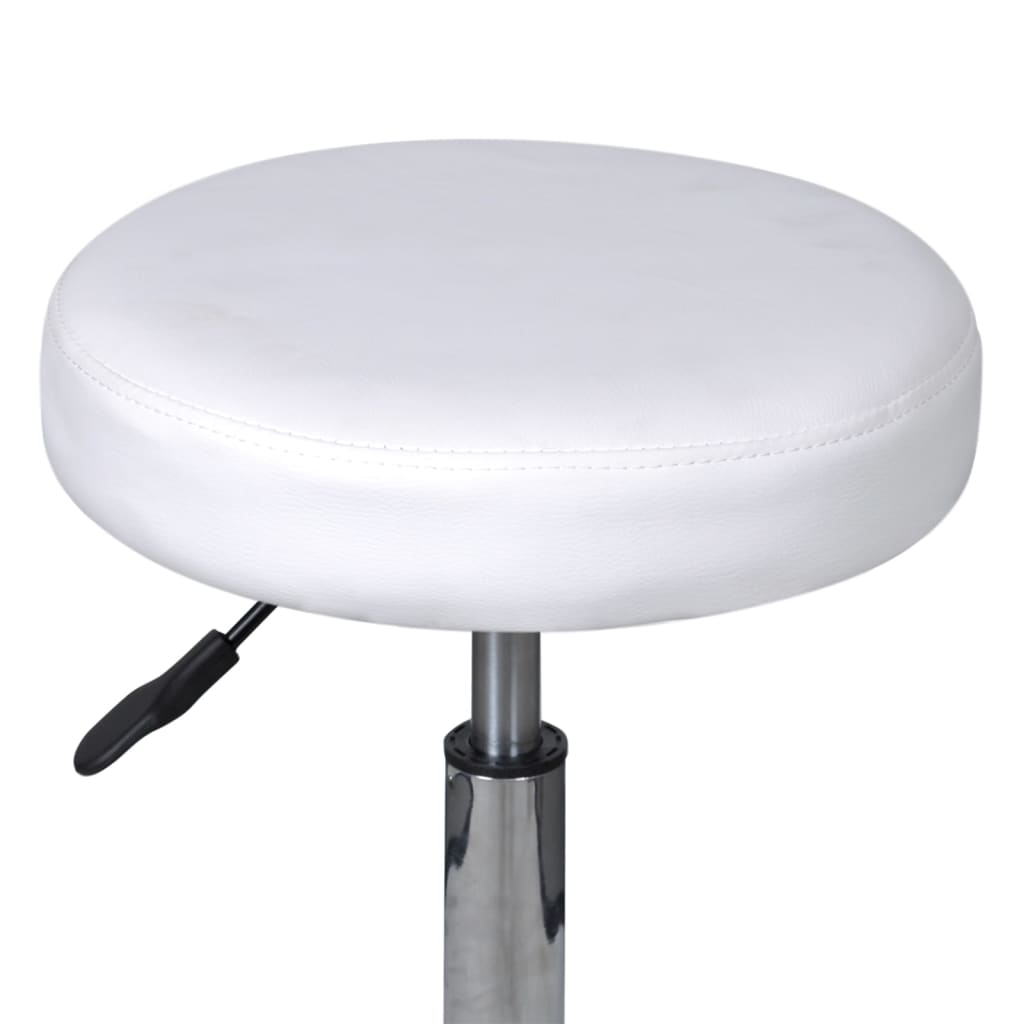 vidaXL Scaun de birou, alb vidaXL Scaun de birou, alb