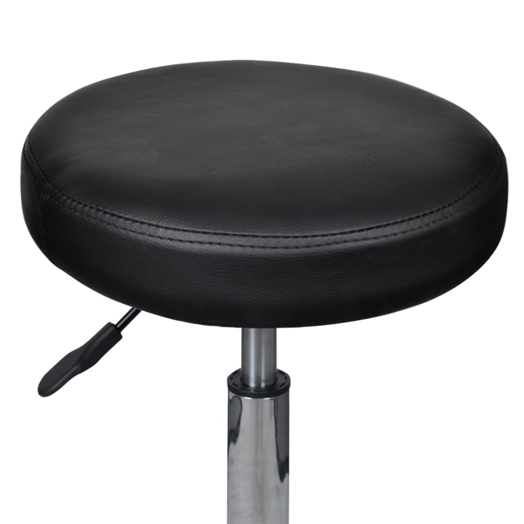 vidaXL Scaun de birou negru vidaXL Scaun de birou negru