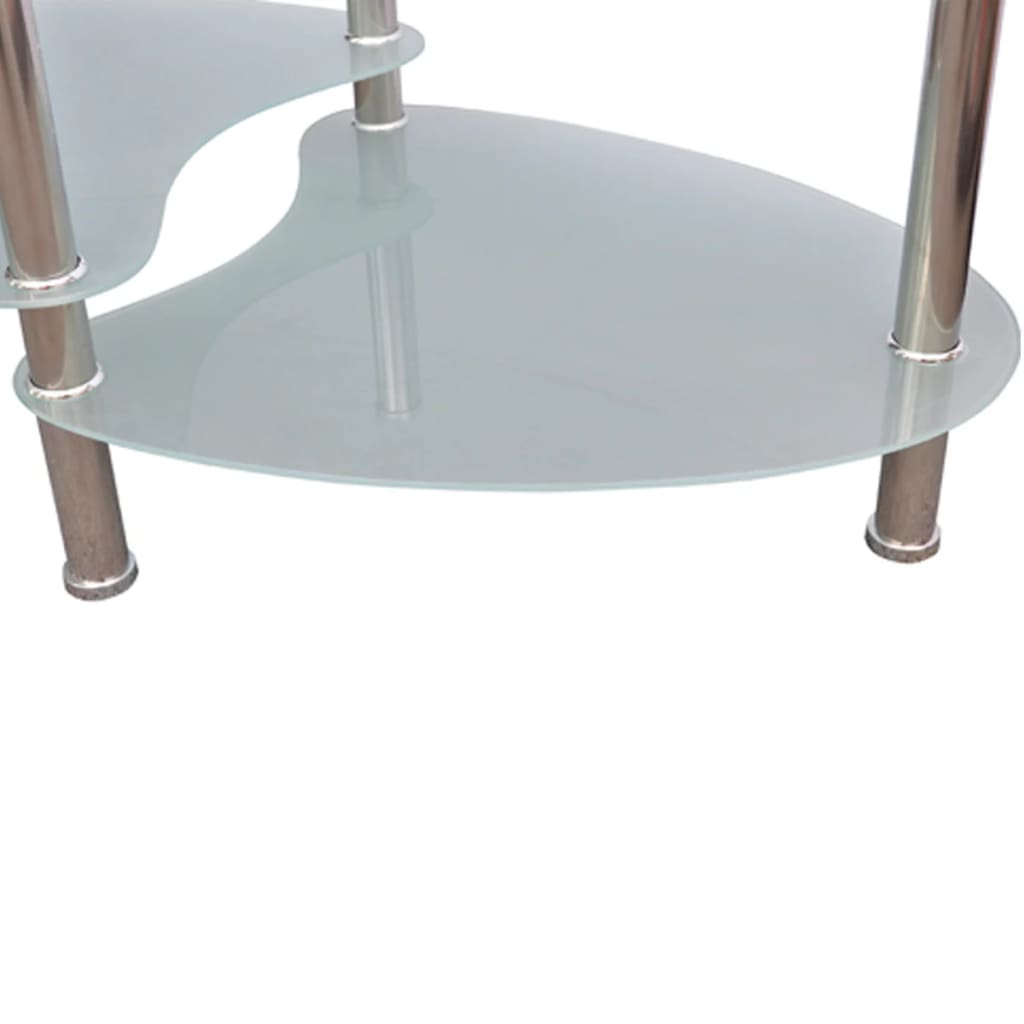 vidaXL Măsuță de cafea cu design exclusivist, alb vidaXL Măsuță de cafea cu design exclusivist, alb