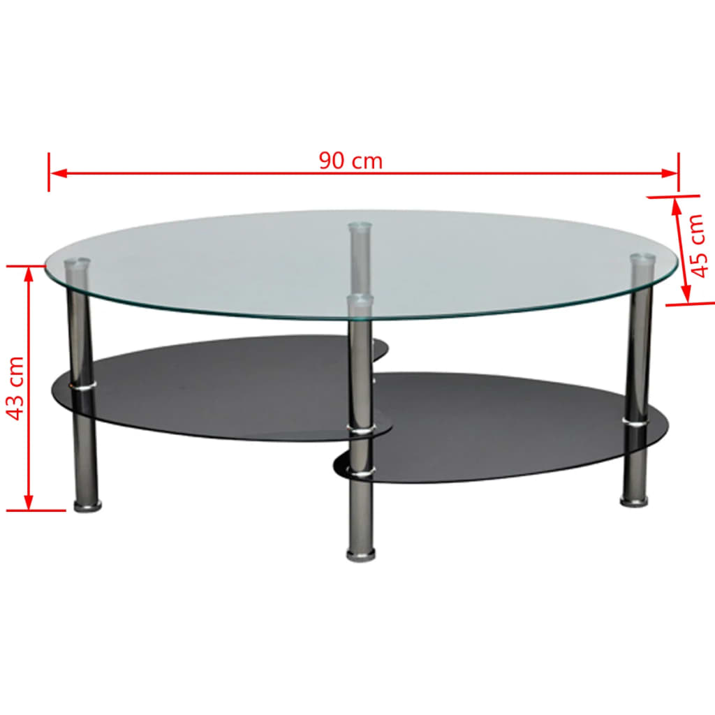 vidaXL Măsuță de cafea cu design exclusivist, negru vidaXL Măsuță de cafea cu design exclusivist, negru