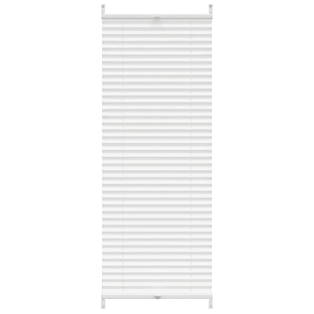 Jaluzea plisse, alb, 60x150 cm, pliuri