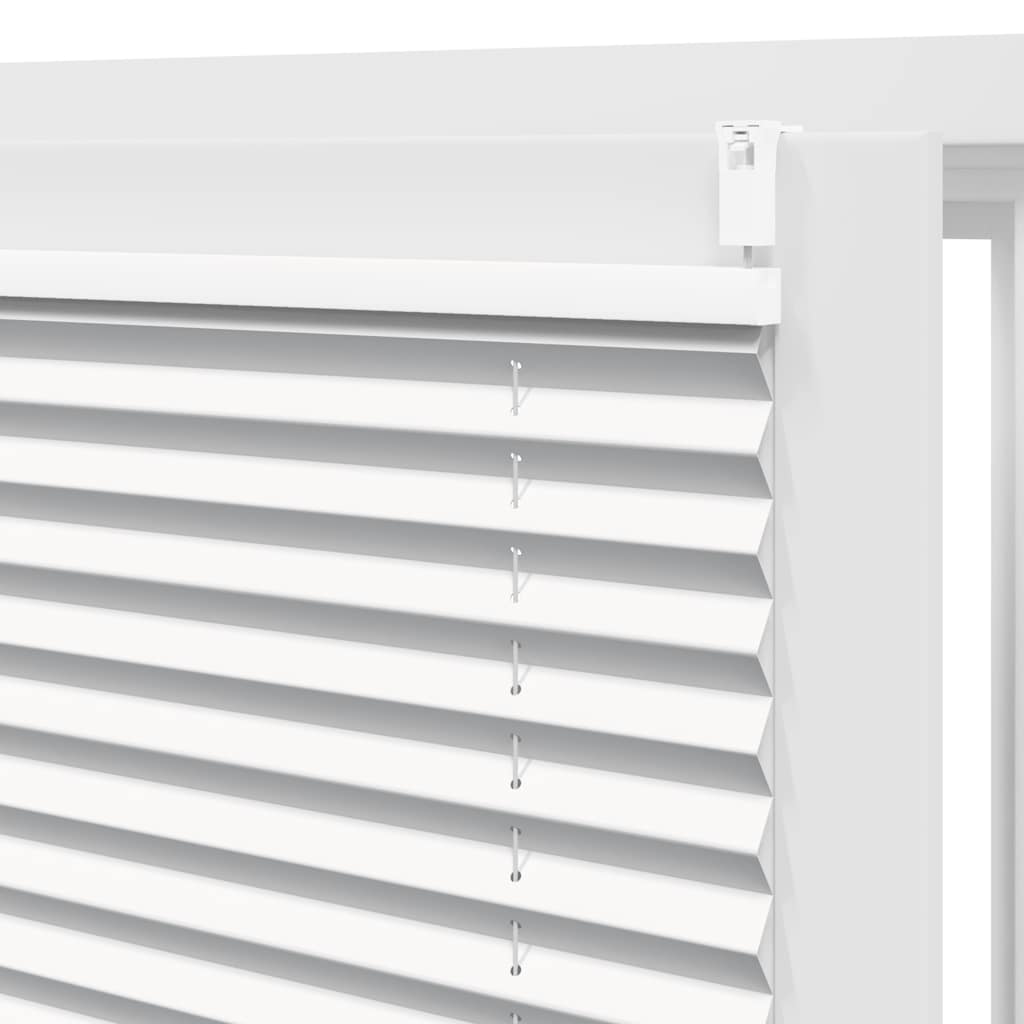 Jaluzea plisse, alb, 60x150 cm, pliuri