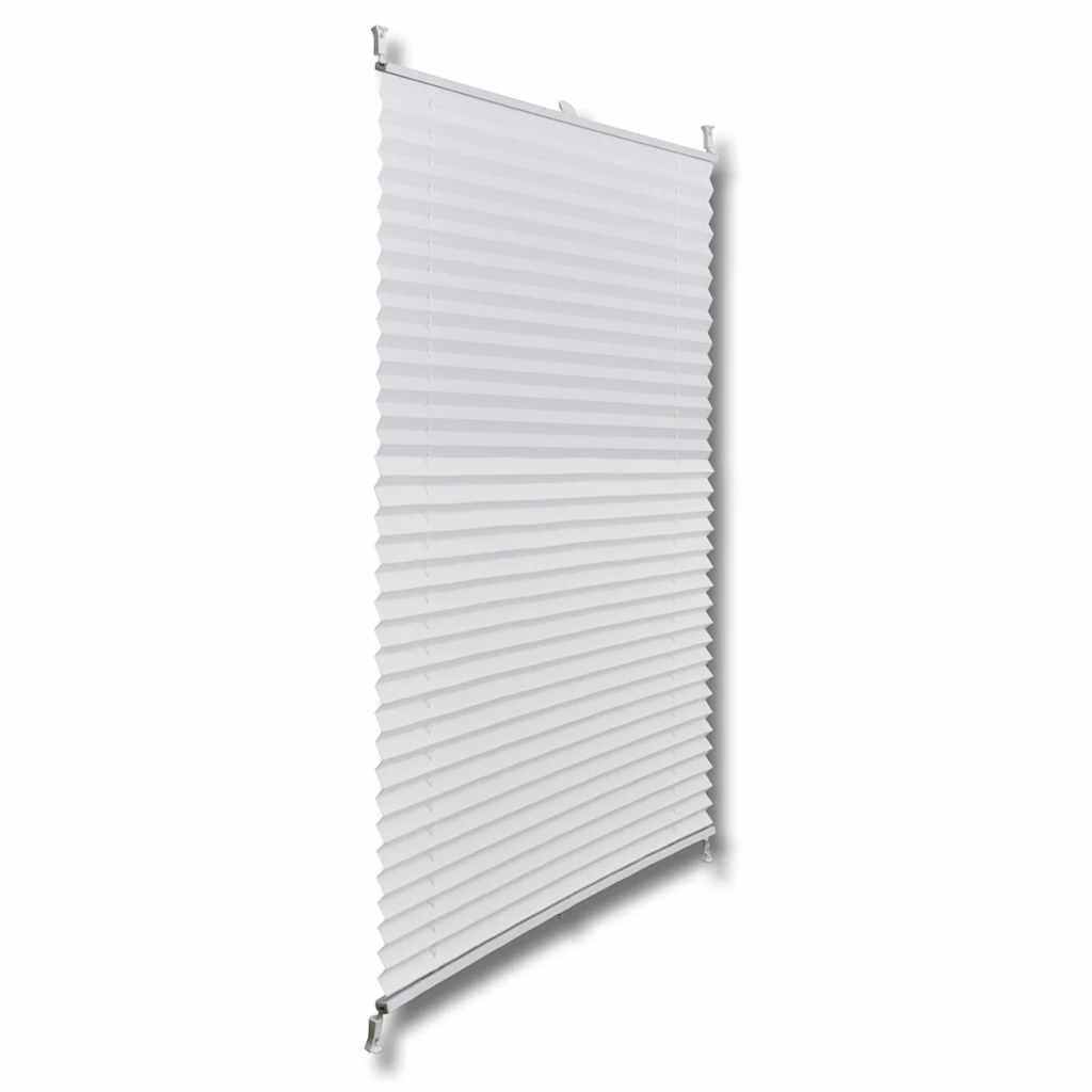 Jaluzea plisse, alb, 70x150 cm, pliuri Jaluzea plisse, alb, 70x150 cm, pliuri
