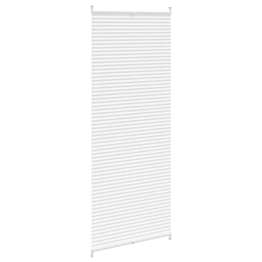 Jaluzea plisse, alb, 80x200 cm, pliuri Jaluzea plisse, alb, 80x200 cm, pliuri