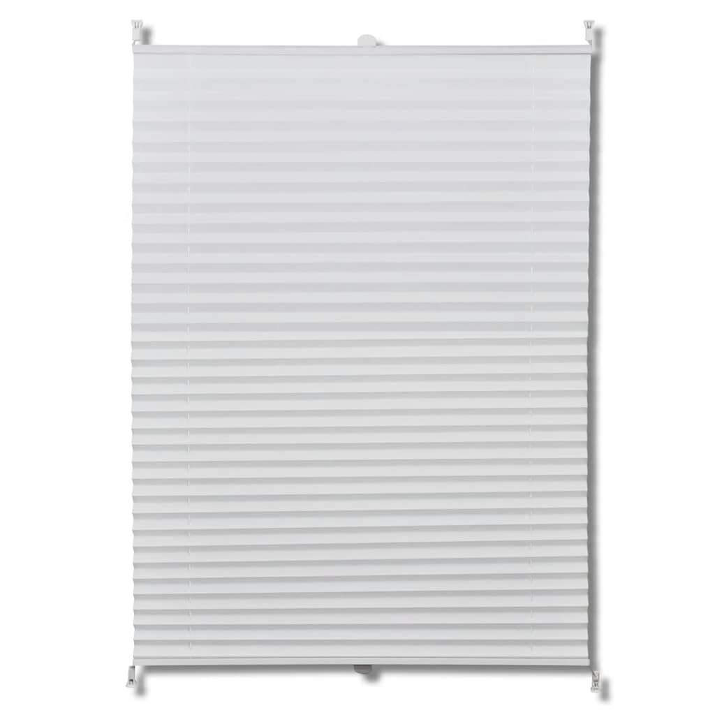 Jaluzea plisse, alb, 110x125 cm, pliuri Jaluzea plisse, alb, 110x125 cm, pliuri