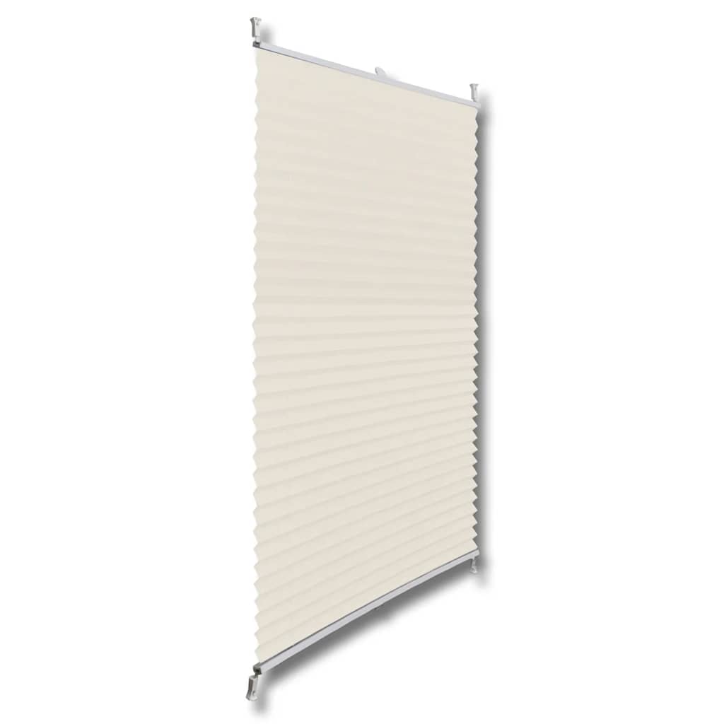 Jaluzea plisată, crem, 40x125 cm Jaluzea plisată, crem, 40x125 cm