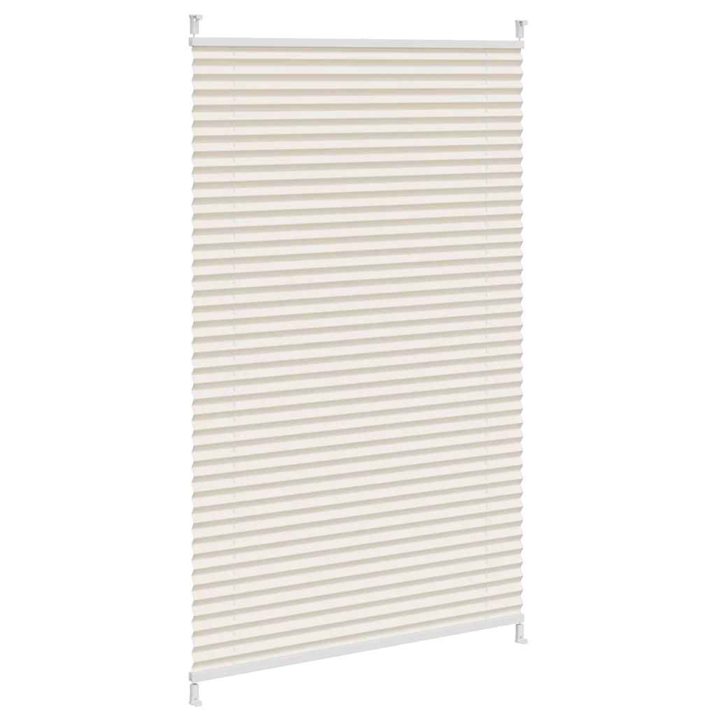 Jaluzea plisată, crem, 70x125 cm Jaluzea plisată, crem, 70x125 cm