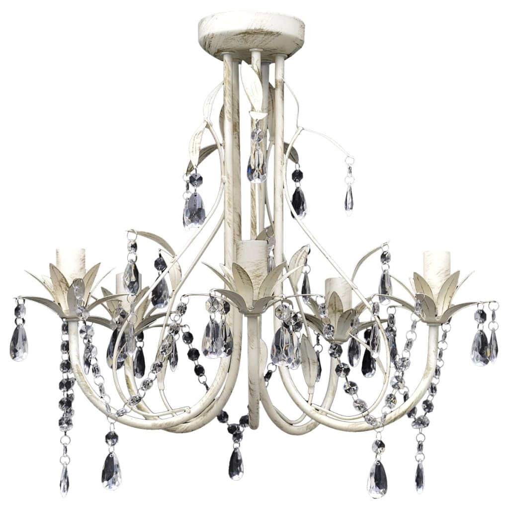 Lampă de plafon suspendată, candelabru cristal, elegant, 5 becuri Lampă de plafon suspendată, candelabru cristal, elegant, 5 becuri