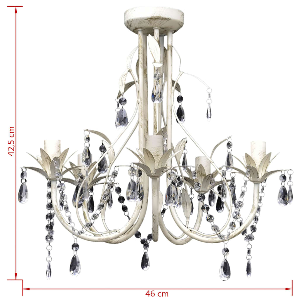 Lampă de plafon suspendată, candelabru cristal, elegant, 5 becuri Lampă de plafon suspendată, candelabru cristal, elegant, 5 becuri