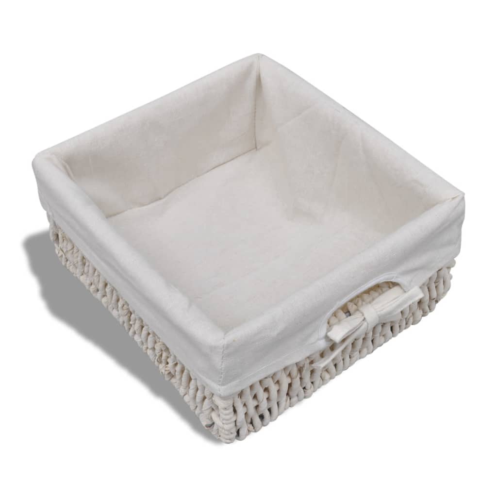 vidaXL Bancă de depozitare, alb, 62x33x42 cm, lemn de paulownia vidaXL Bancă de depozitare, alb, 62x33x42 cm, lemn de paulownia