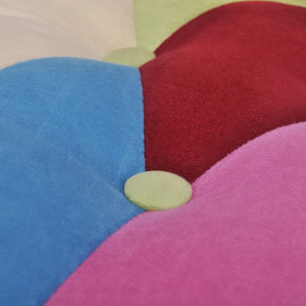 vidaXL Fotolii franțuzești, 2 buc., model mozaic, material textil