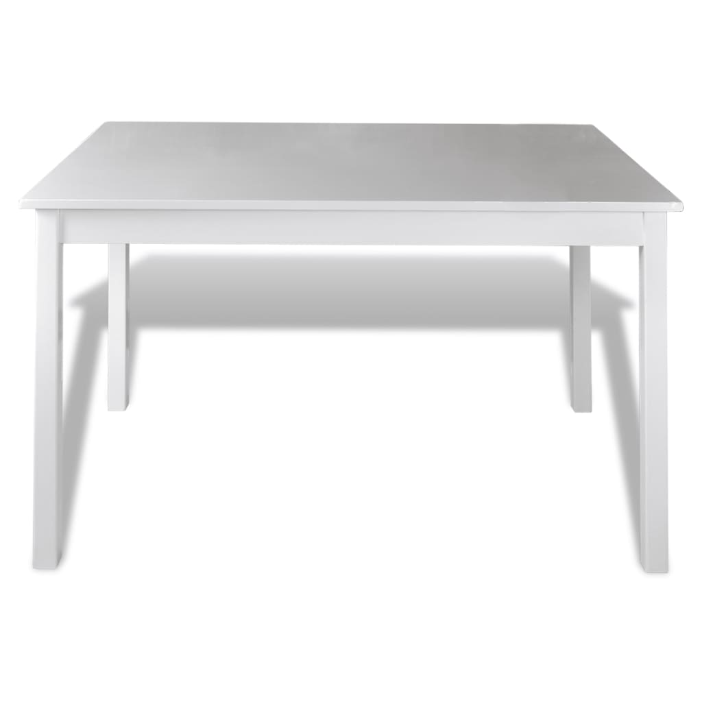 vidaXL Set mobilier de bucătărie, 5 piese, alb