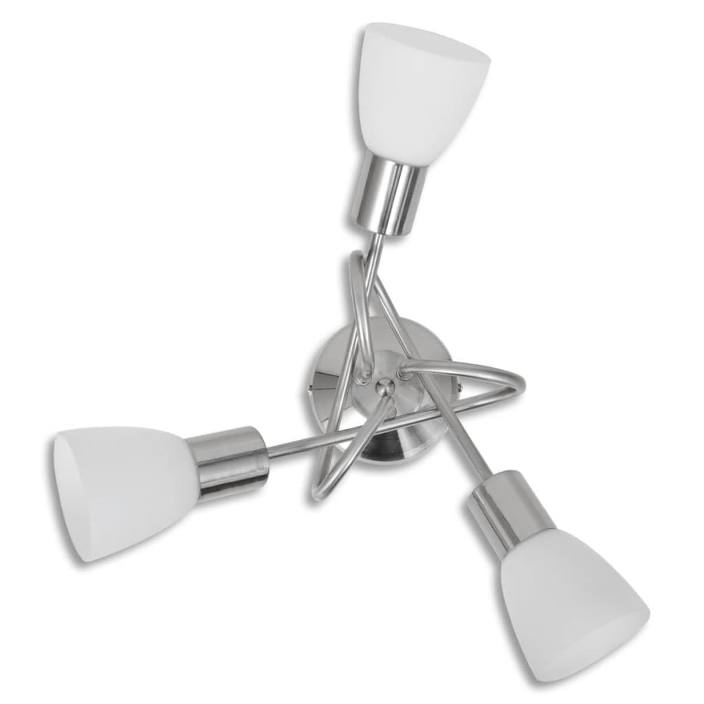 Candelabru cu cristale, design cromat Candelabru cu cristale, design cromat