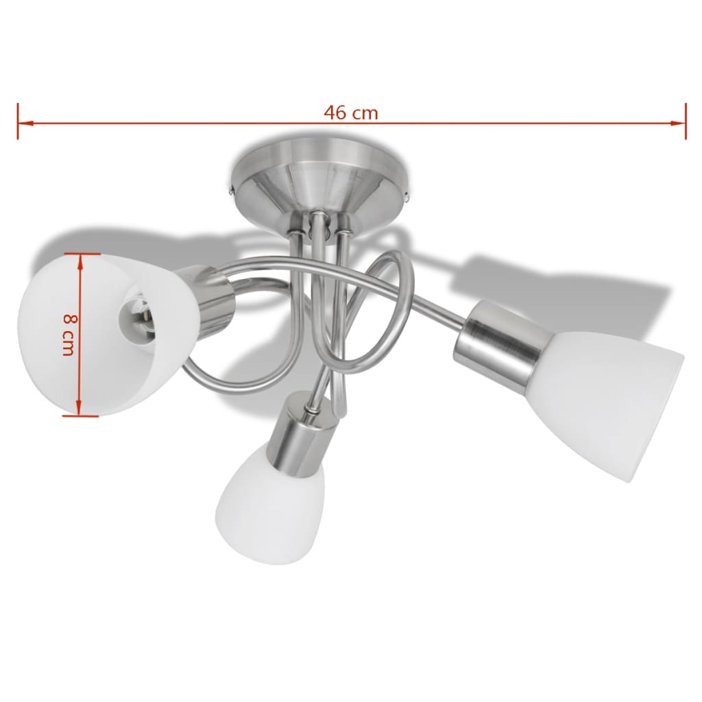 Candelabru cu cristale, design cromat Candelabru cu cristale, design cromat