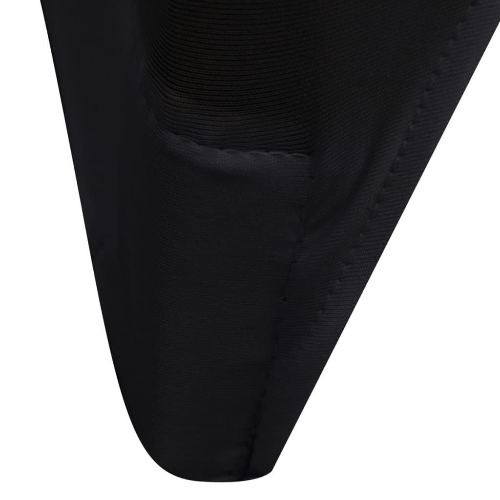 vidaXL Husă de scaun elastică, 6 buc., negru vidaXL Husă de scaun elastică, 6 buc., negru