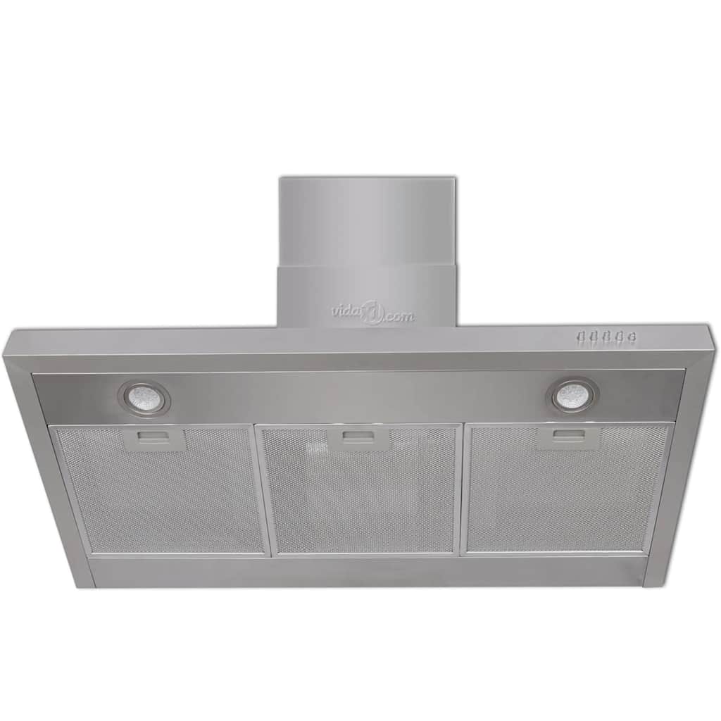 vidaXL Hotă de bucătărie, 900 mm, oțel inoxidabil, plat vidaXL Hotă de bucătărie, 900 mm, oțel inoxidabil, plat