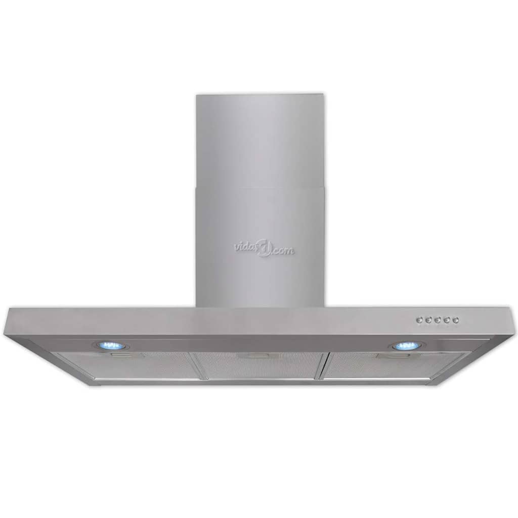 vidaXL Hotă de bucătărie, 900 mm, oțel inoxidabil, plat vidaXL Hotă de bucătărie, 900 mm, oțel inoxidabil, plat