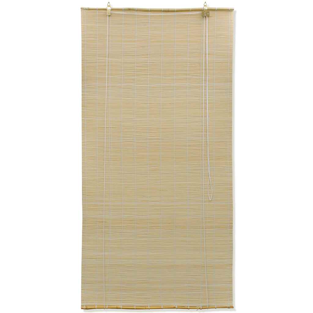 Jaluzele rulabile, 80 x 160 cm, bambus natural Jaluzele rulabile, 80 x 160 cm, bambus natural