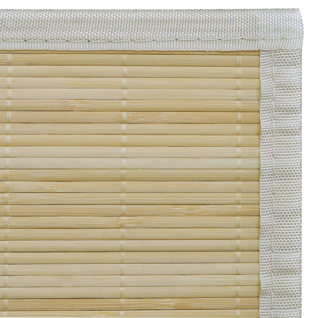 Covor dreptunghiular din bambus natural 150 x 200 cm Covor dreptunghiular din bambus natural 150 x 200 cm