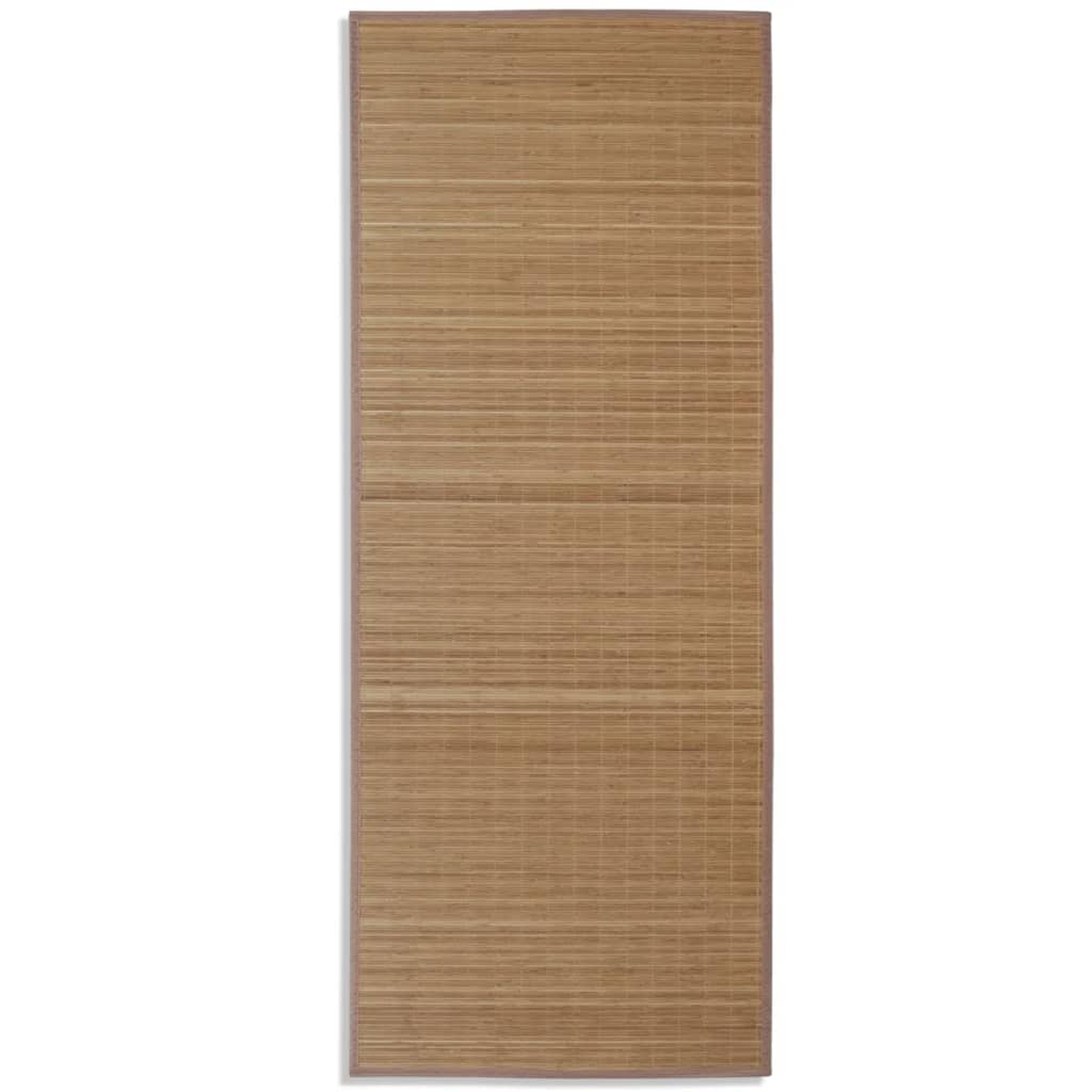 Covor dreptunghiular din bambus natural, 80 x 200 cm Covor dreptunghiular din bambus natural, 80 x 200 cm