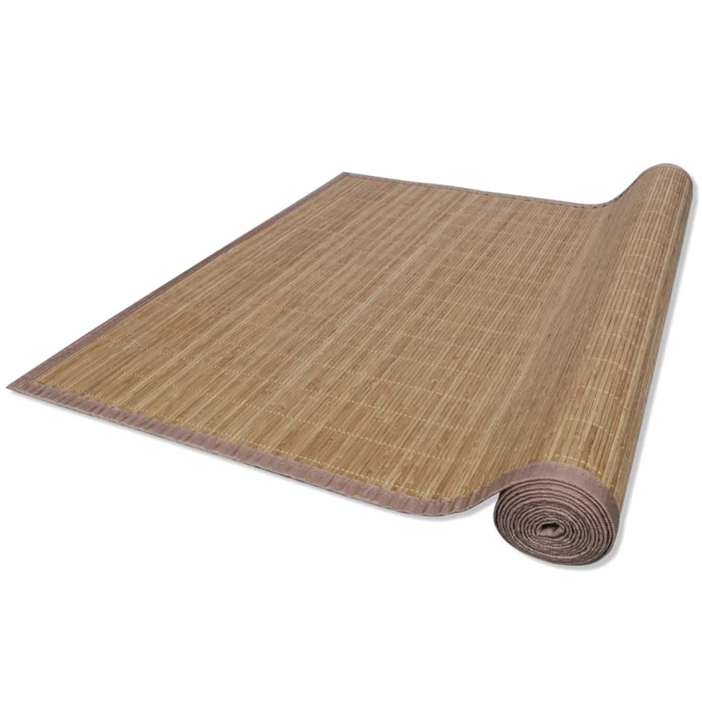 Covor dreptunghiular din bambus natural, 80 x 200 cm Covor dreptunghiular din bambus natural, 80 x 200 cm