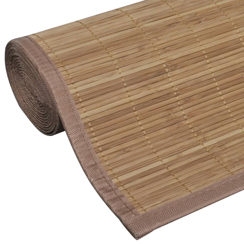 Covor dreptunghiular din bambus natural, 80 x 200 cm Covor dreptunghiular din bambus natural, 80 x 200 cm