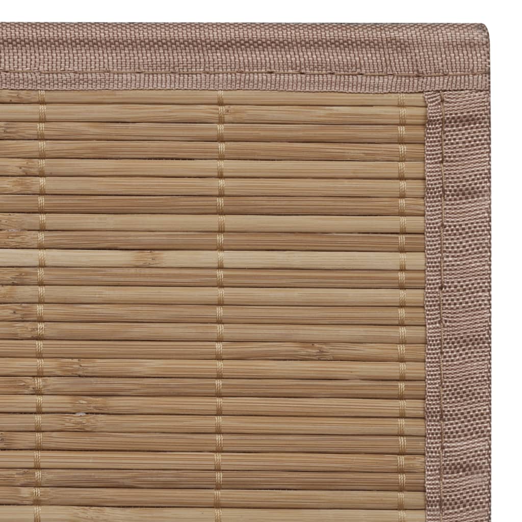 Covor dreptunghiular din bambus natural, 80 x 200 cm Covor dreptunghiular din bambus natural, 80 x 200 cm