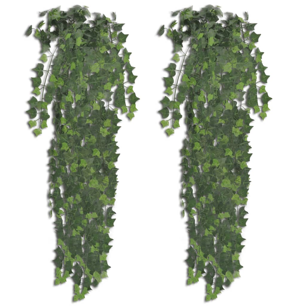 Tufiș de iederă artificială, 2 buc., verde, 90 cm Tufiș de iederă artificială, 2 buc., verde, 90 cm