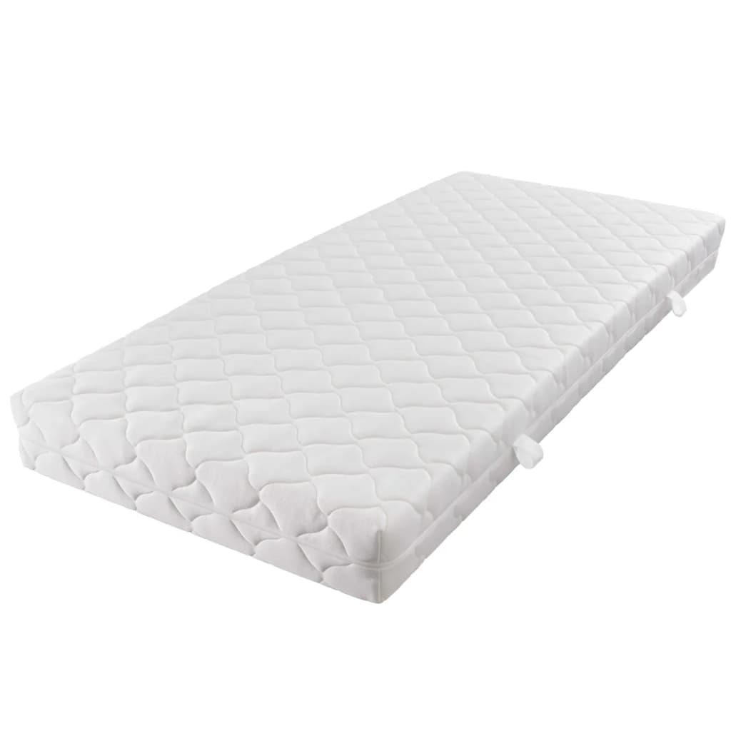 vidaXL Saltea cu husă lavabilă 200 x 80 x 17 cm H3 vidaXL Saltea cu husă lavabilă 200 x 80 x 17 cm H3