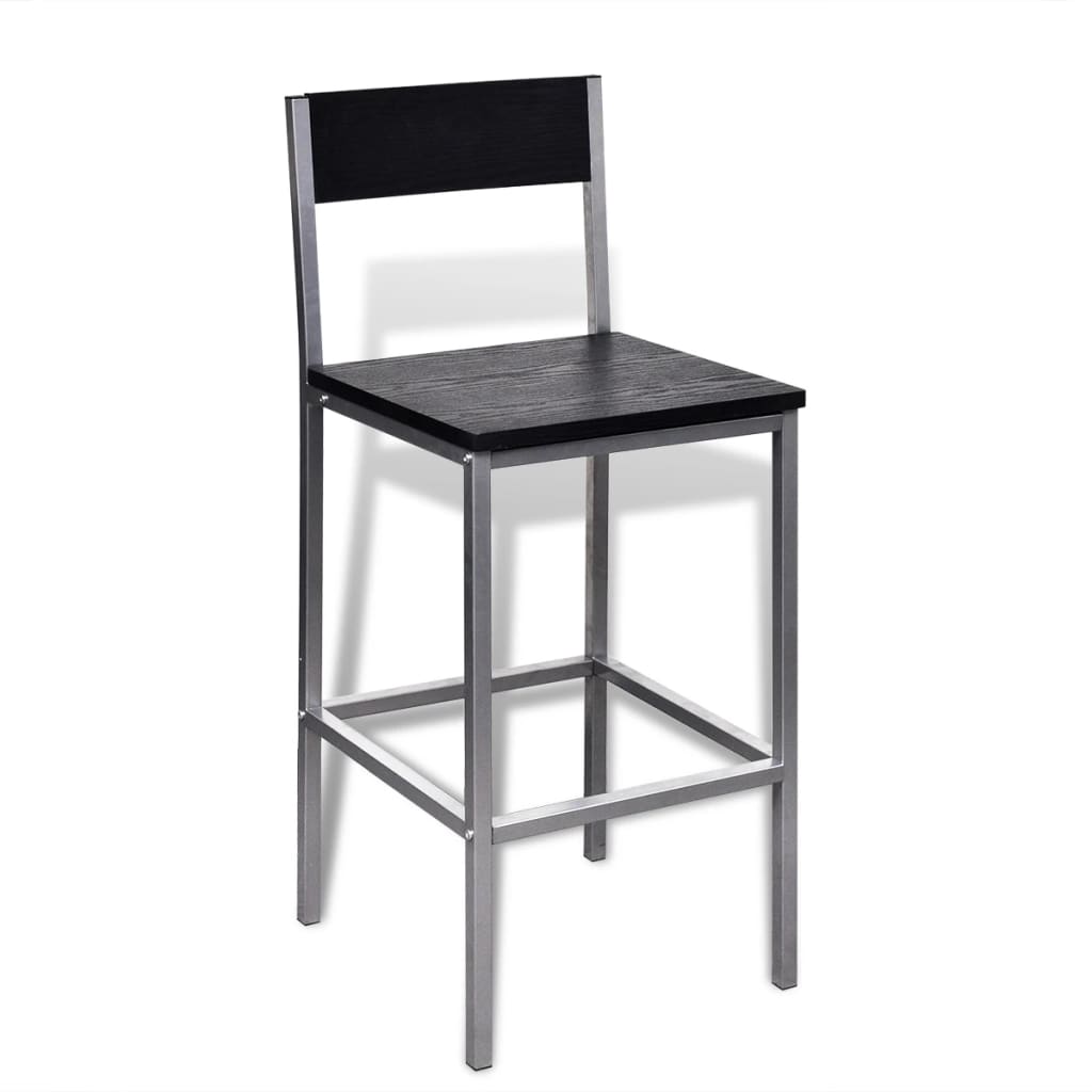 vidaXL Set mobilier bar mic dejun, înălțime tejghea