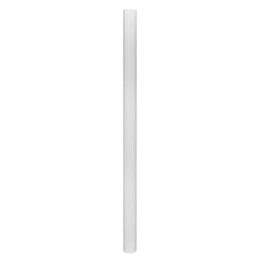 vidaXL Paravan de cameră, alb, 250 x 165 cm, bambus vidaXL Paravan de cameră, alb, 250 x 165 cm, bambus