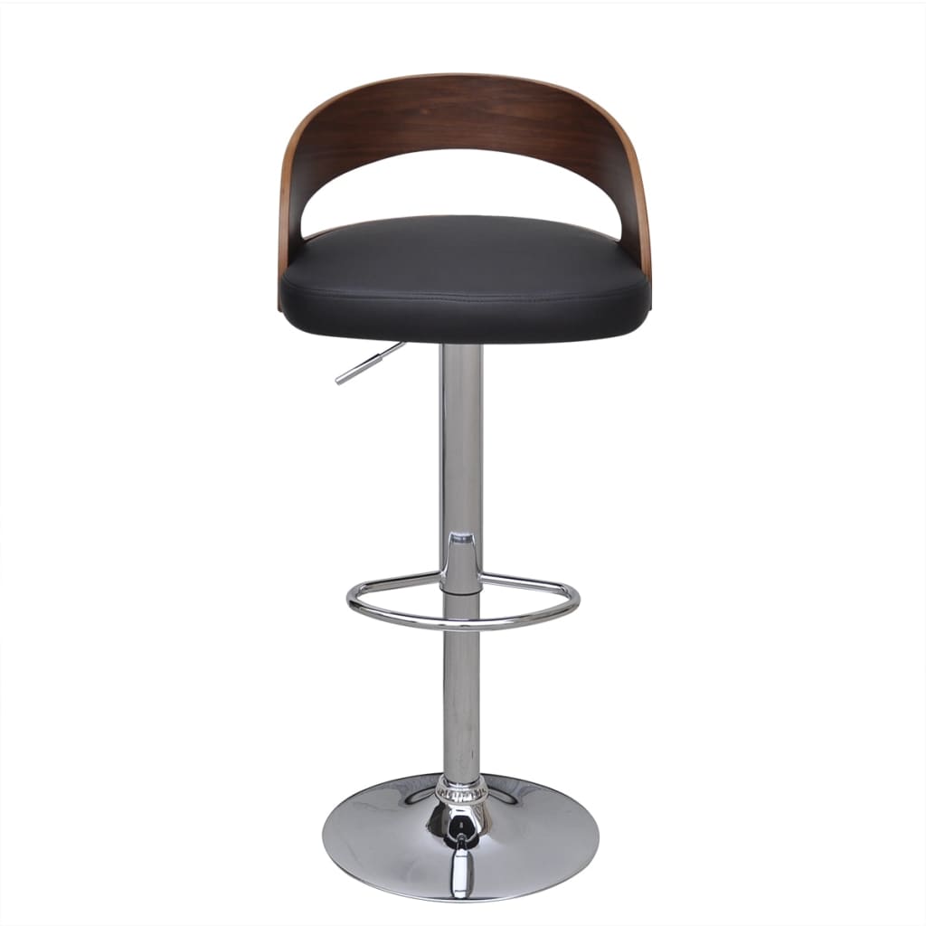 vidaXL Scaune de bar, 2 buc., lemn curbat vidaXL Scaune de bar, 2 buc., lemn curbat