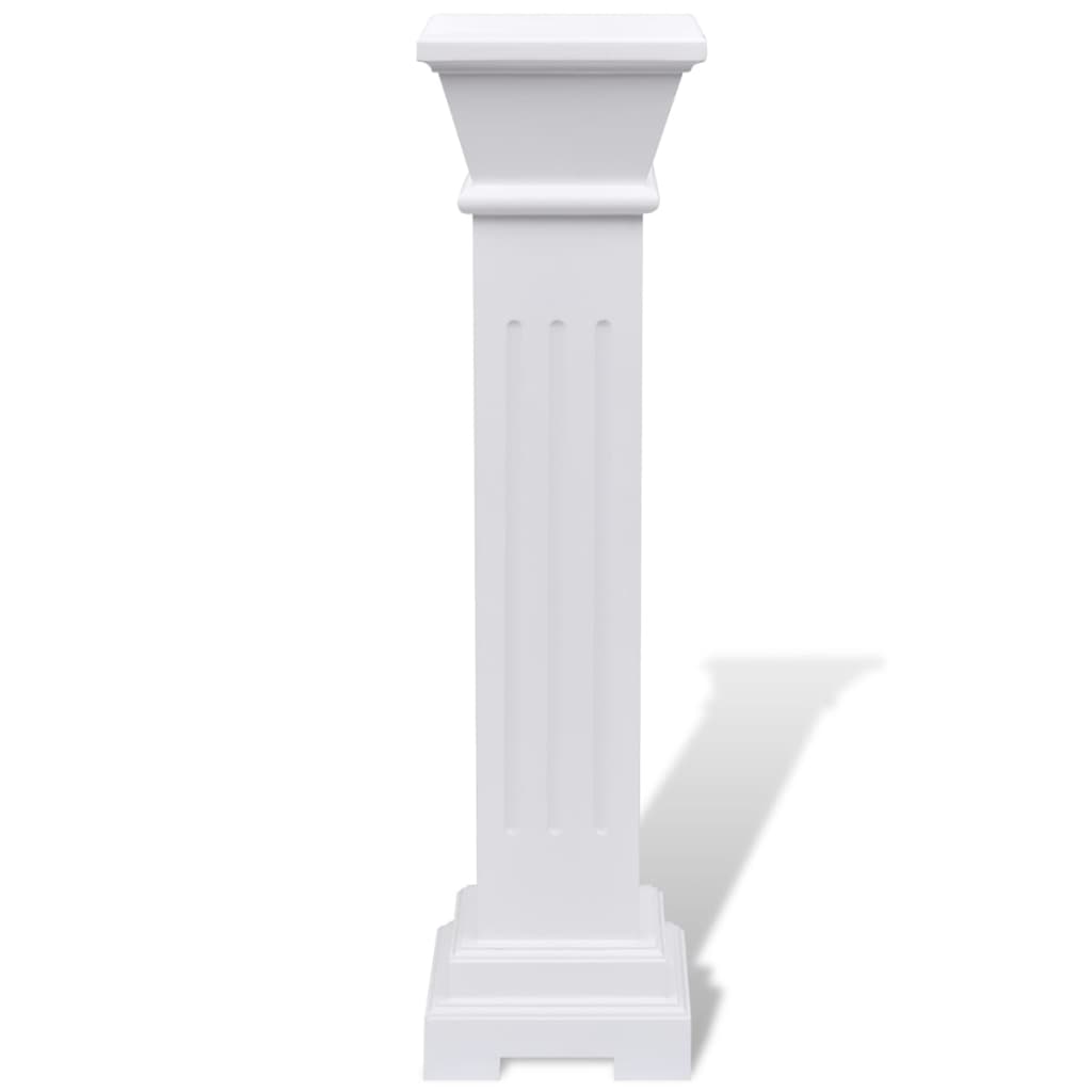 Suport pentru plante tip stâlp, pătrat, clasic, MDF Suport pentru plante tip stâlp, pătrat, clasic, MDF