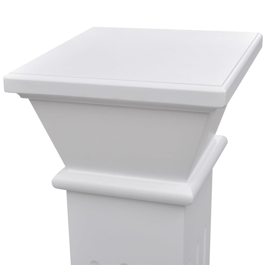 Suport pentru plante tip stâlp, pătrat, clasic, MDF Suport pentru plante tip stâlp, pătrat, clasic, MDF