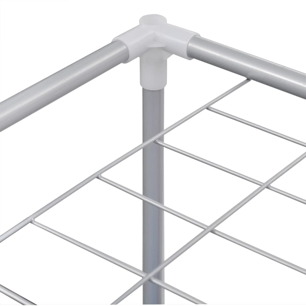Coș sortare rufe, 2 secțiuni, cu un raft superior pentru uscare Coș sortare rufe, 2 secțiuni, cu un raft superior pentru uscare