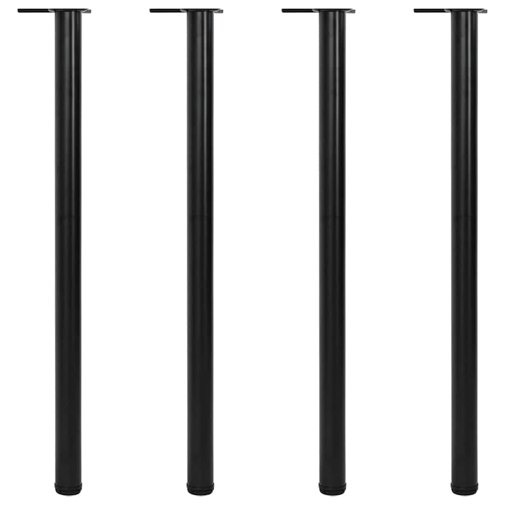 Picioare de masă reglabile pe înălțime, 4 buc, 1100 mm, negru Picioare de masă reglabile pe înălțime, 4 buc, 1100 mm, negru