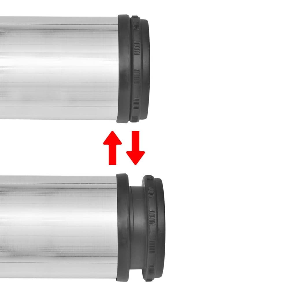 Picioare de masă din nichel șlefuit, înălțime reglabilă, 4 buc, 870 mm Picioare de masă din nichel șlefuit, înălțime reglabilă, 4 buc, 870 mm