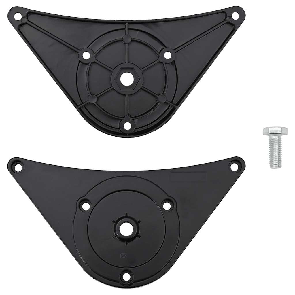 Picioare de masă reglabile în înălțime, negru, 710 mm Picioare de masă reglabile în înălțime, negru, 710 mm